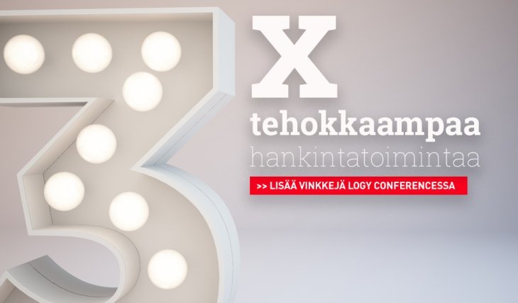 3 x tehokkaampaa hankintaa